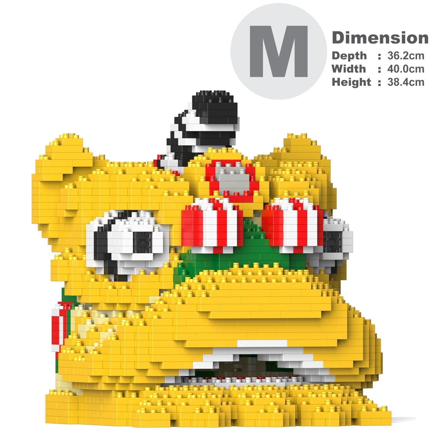 Tête danse du lion 03S