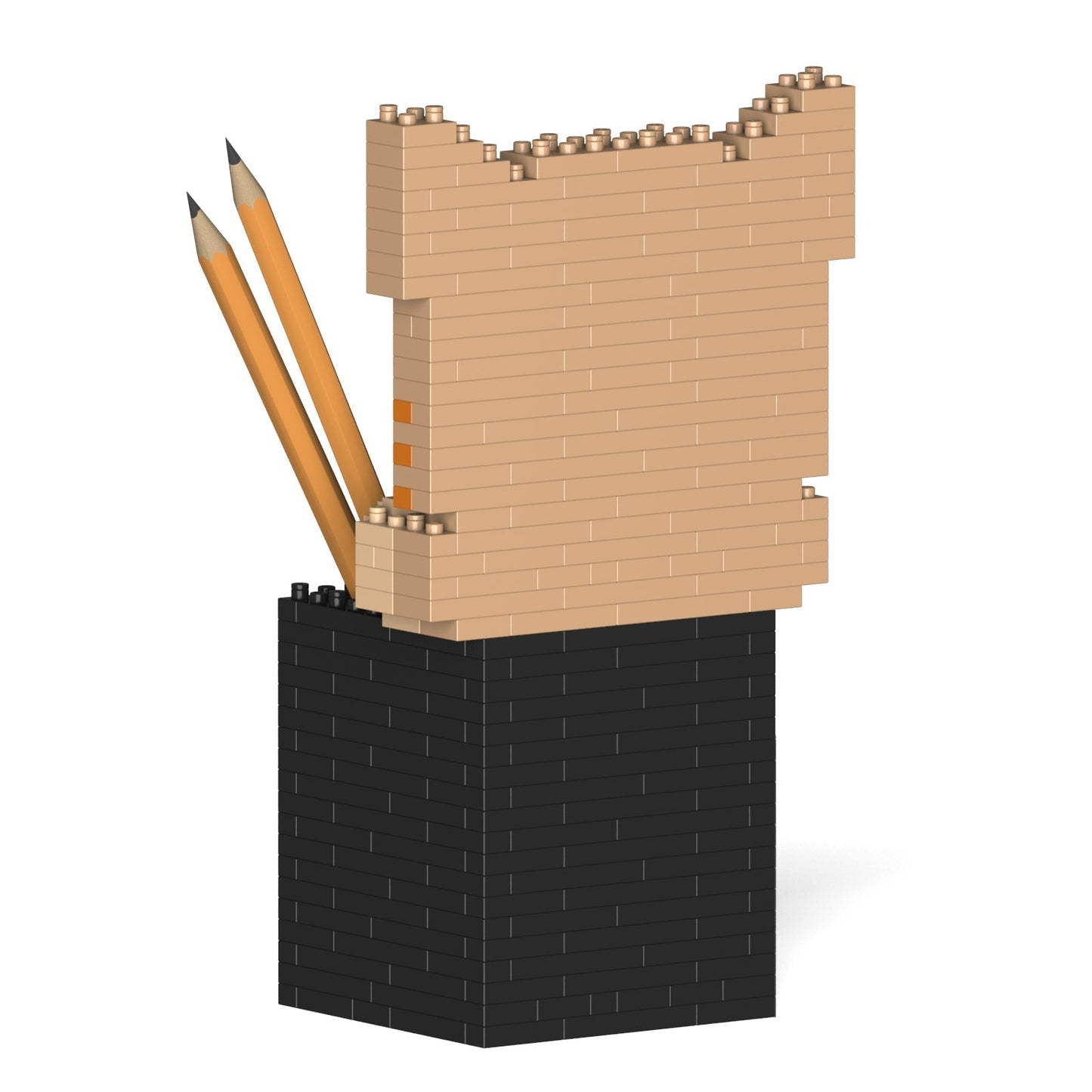 Pot à Crayon Chat Tigré roux