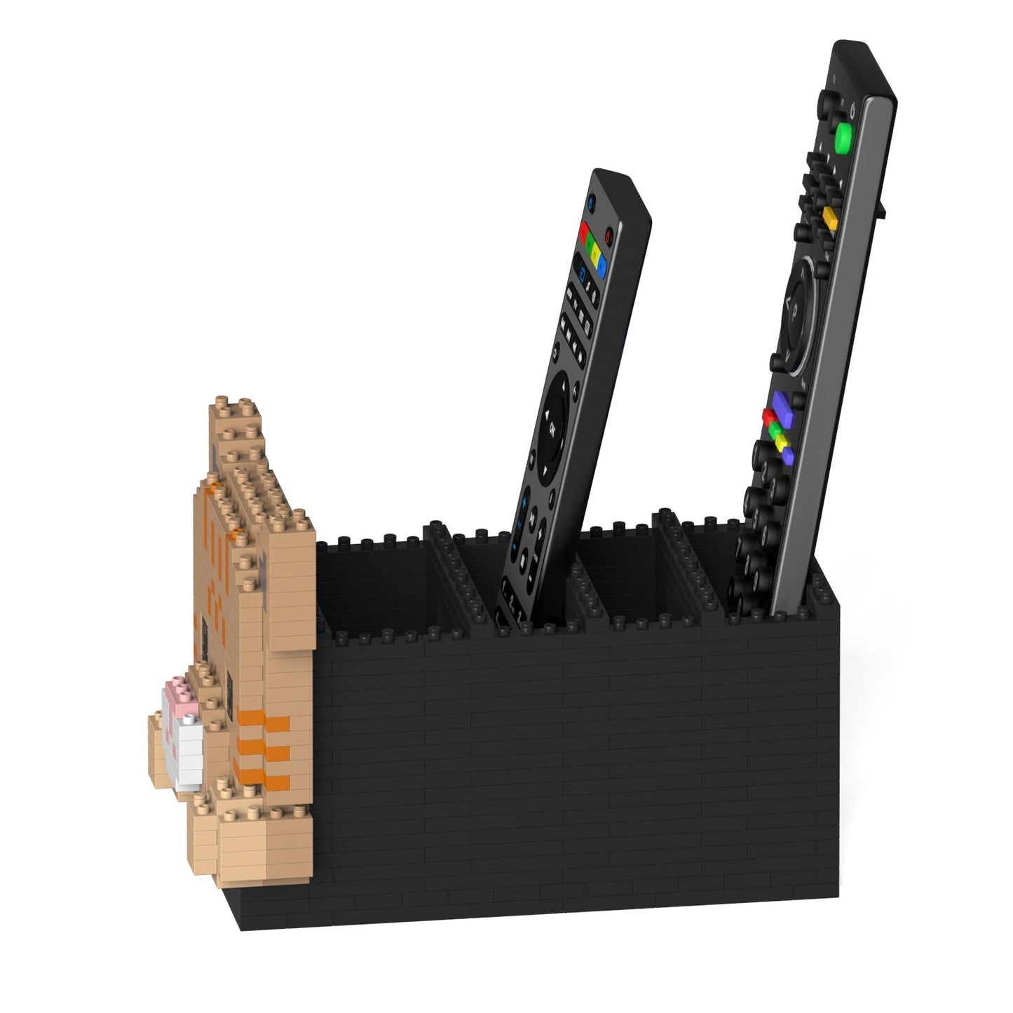 Pot à Télécommande Chat Tigré roux