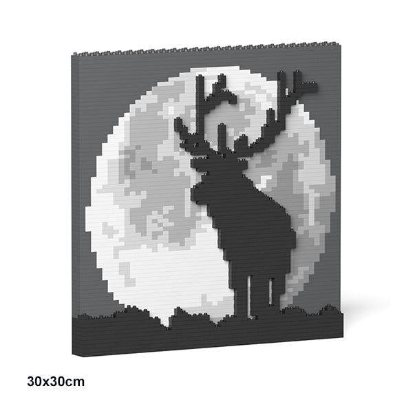 Tableau en brique Noël 03S (30x30cm)