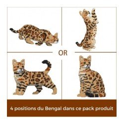 Bengal (4 en 1) brun