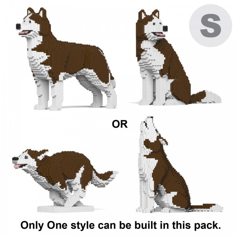 Husky dog (4 in 1) brown