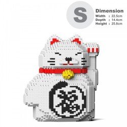 Lucky cat Maneki Neko n°2 white