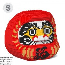 Daruma doll number 2 red