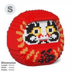 Poupée Daruma n°1 rouge