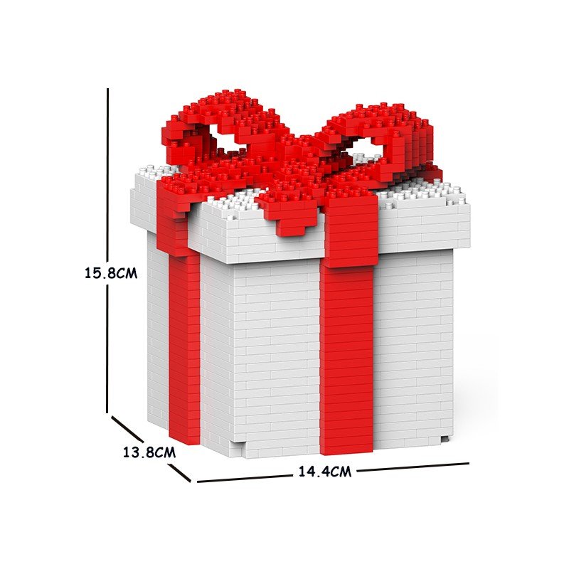 Large white gift box