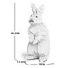 Lapin blanc grande taille