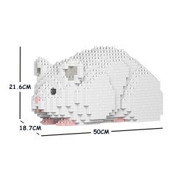 Large white hamster