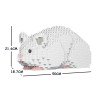 Hamster blanc grande taille