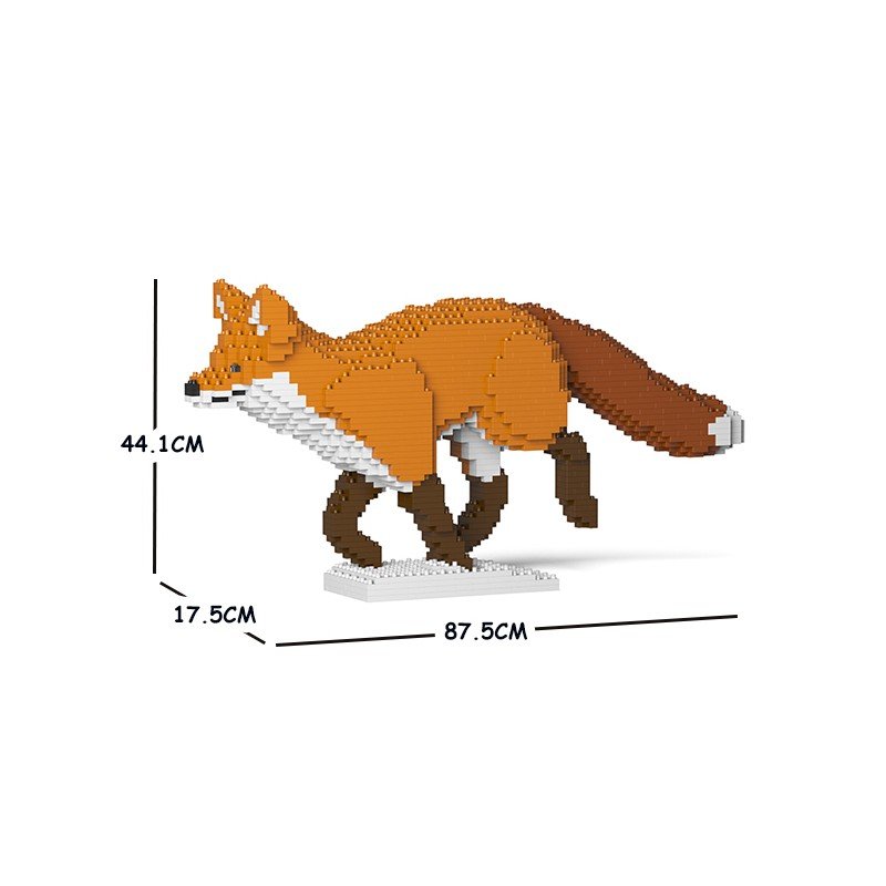 Large size running fox