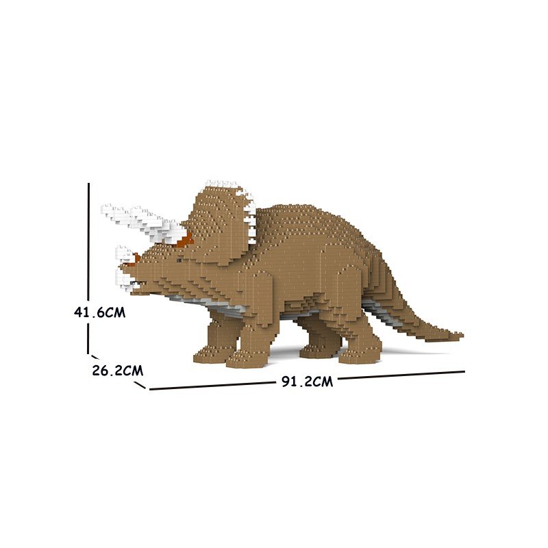 Large gray triceratops