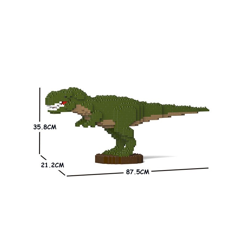 T-Rex vert grande taille