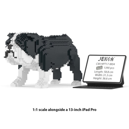 Chien Bulldog Anglais noir