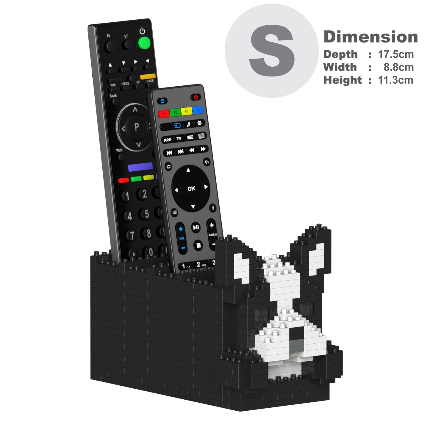 Pot à Télécommande Boston Terrier