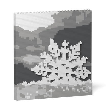 Tableau en brique Noël 04S (30x30cm)