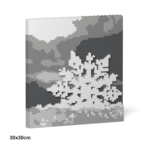 Tableau en brique Noël 04S (30x30cm)