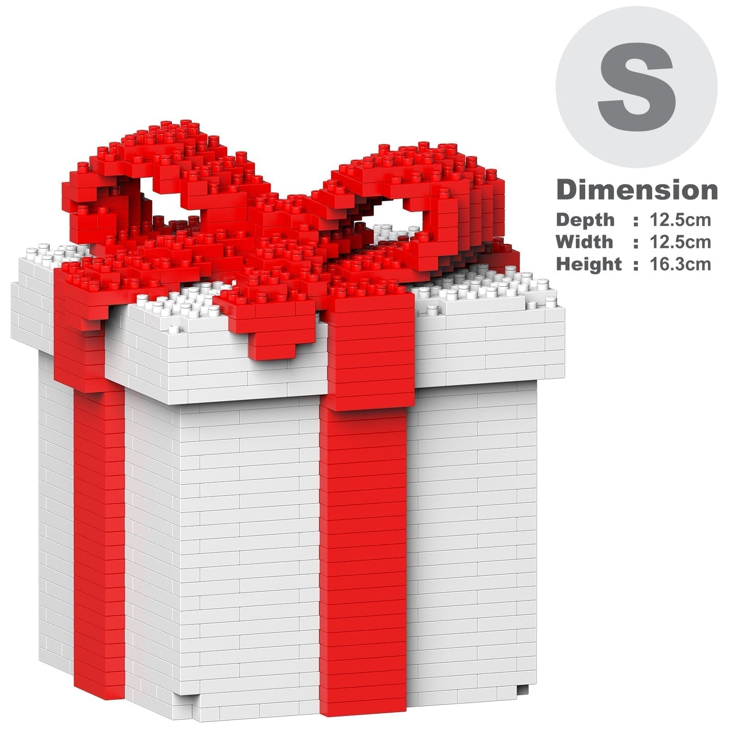 Boîte à cadeau grande taille blanche