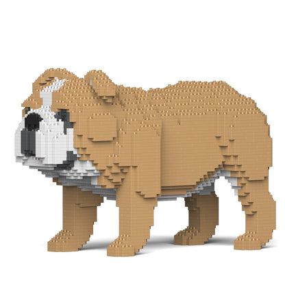 Chien Bulldog Anglais (4 en 1) beige