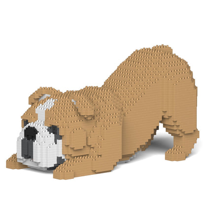 Chien Bulldog Anglais (4 en 1) beige