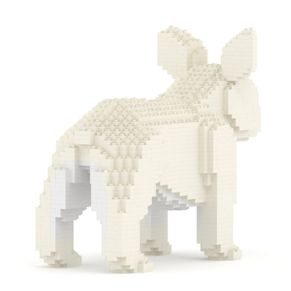 Chien Bouledogue Français oreilles dressées crème