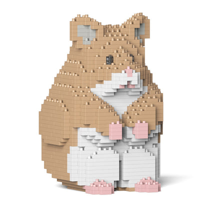 Hamster beige debout