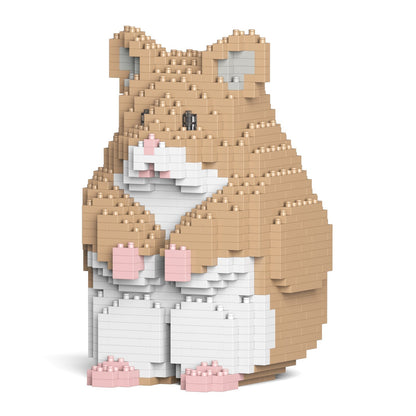 Hamster beige debout