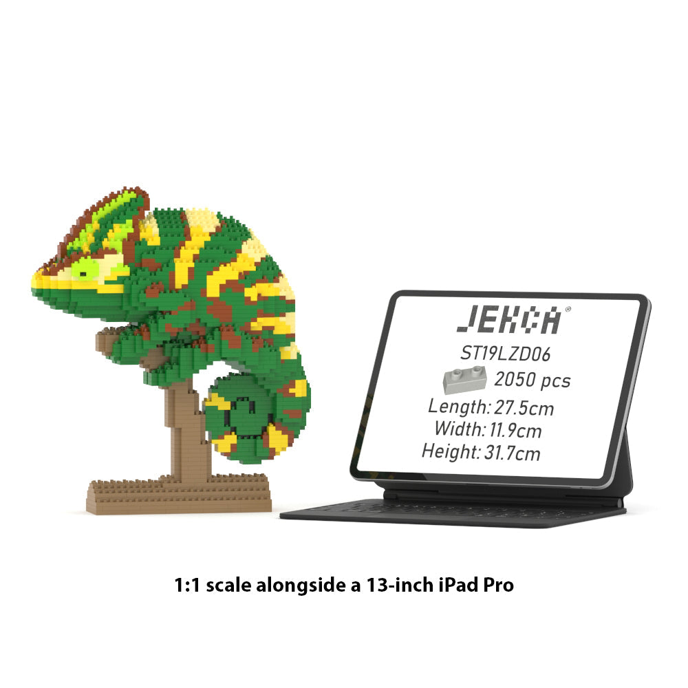 Caméléon casqué 01S