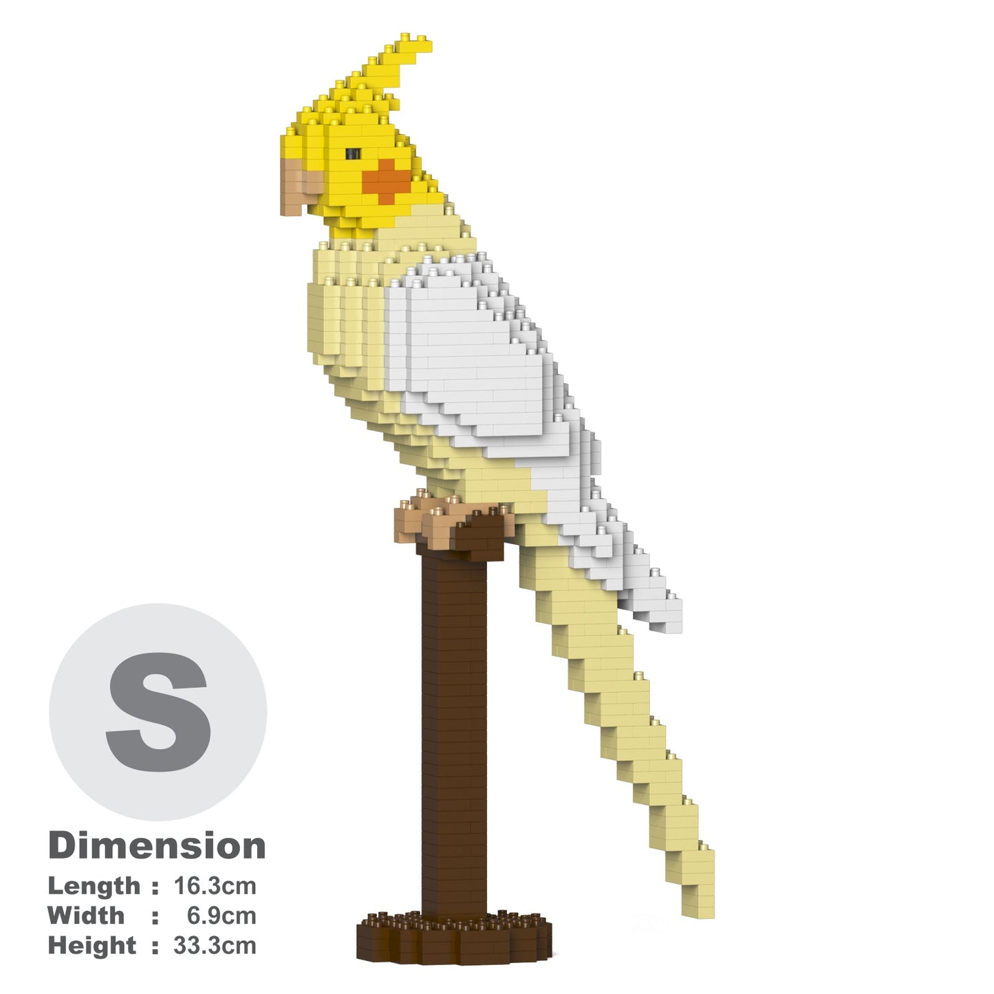 Calopsitte Elégante blanche