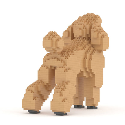 Chien Grand Caniche beige