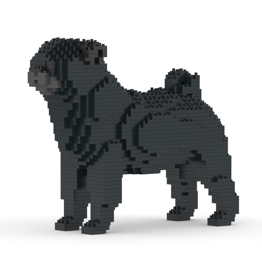 Chien Carlin noir