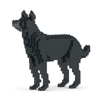 Chien Bâtard noir