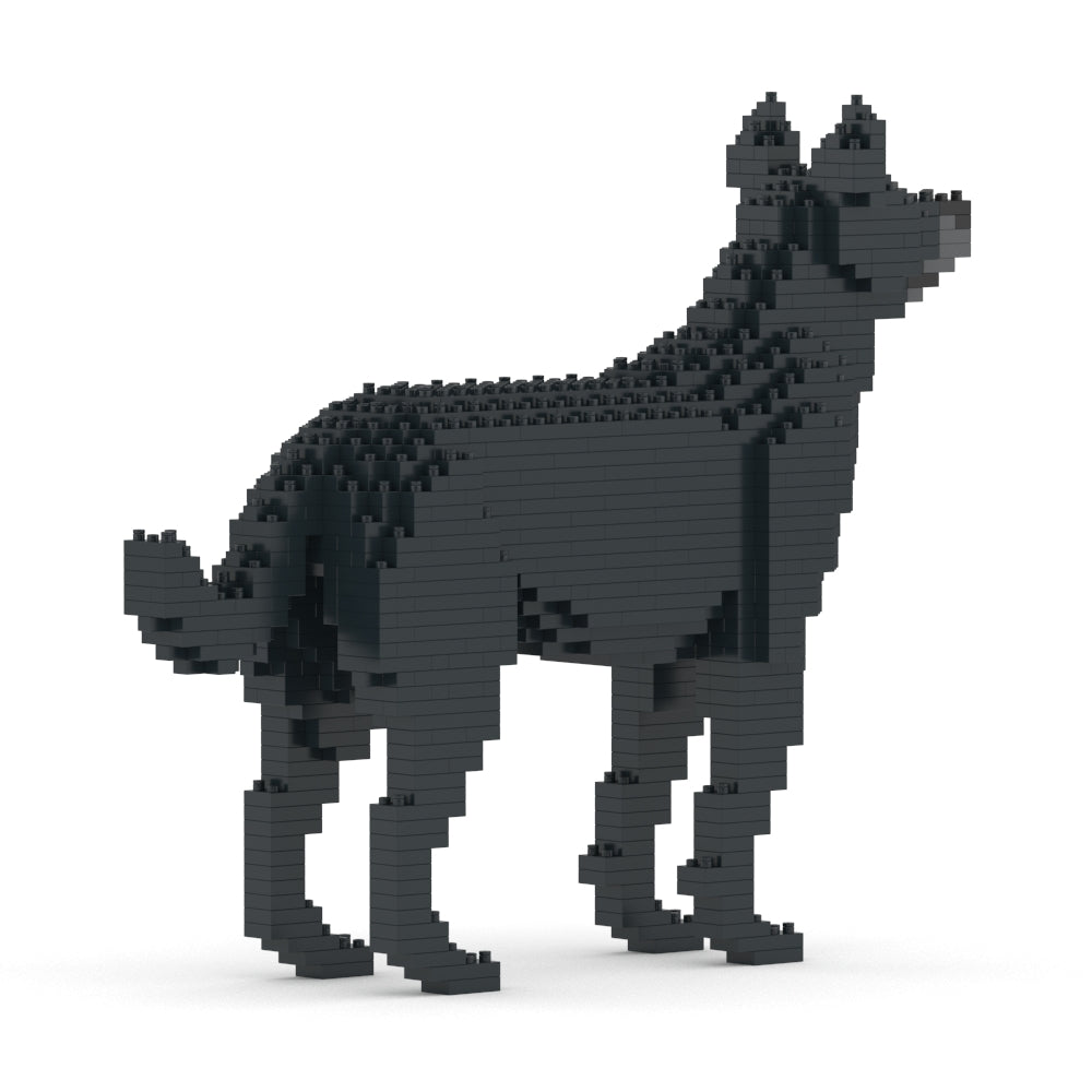 Chien Bâtard noir