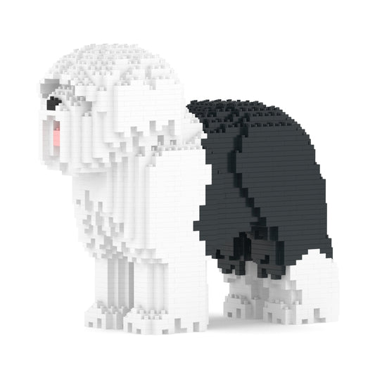 Chien Bobtail noir