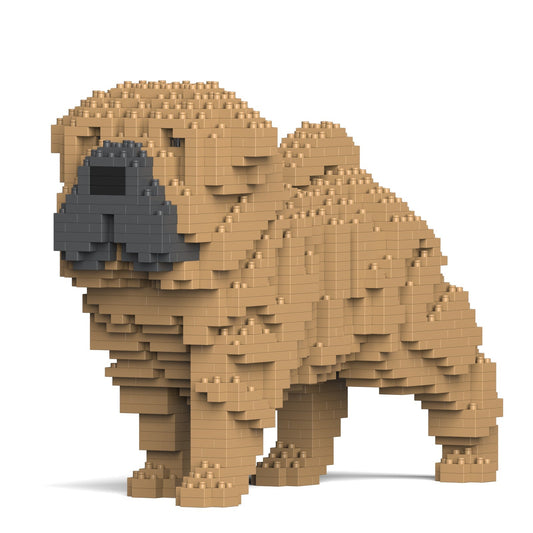 Chien Shar Pei beige