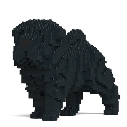 Chien Shar Pei noir