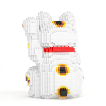 Chat porte-bonheur Maneki Neko n°1 blanc