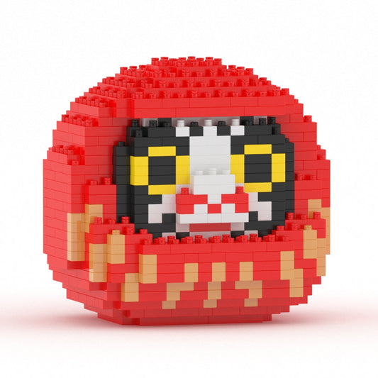 Mini Poupée Daruma rouge